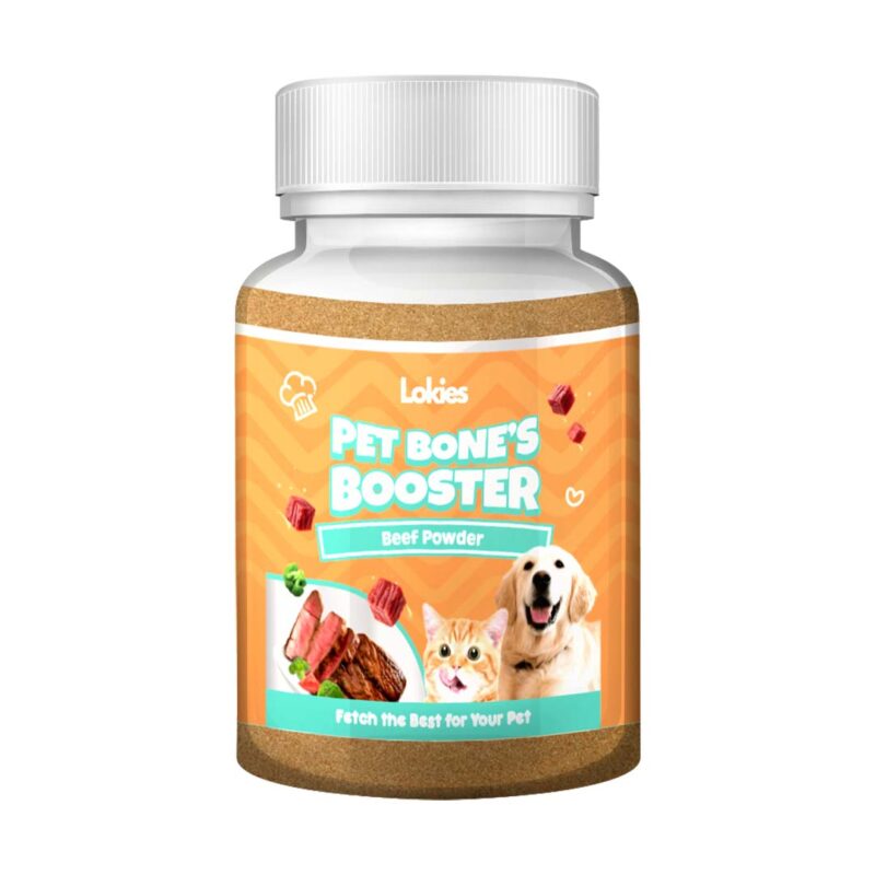 Lokies Pet Booster Buka Selera Kucing Meal Appetite Protein Booster Gemuk Bulu Cantik Suka Makan Chicken Beef Fish and Shrimp