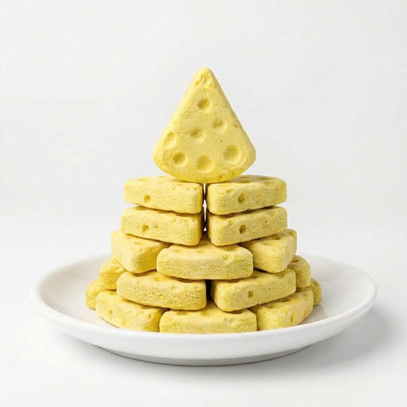 Lokies Pet Cheese Snacks Treats for Cats & Dogs – Tasty & Healthy Training Reward, High Calcium Pet Snack 1 PCS